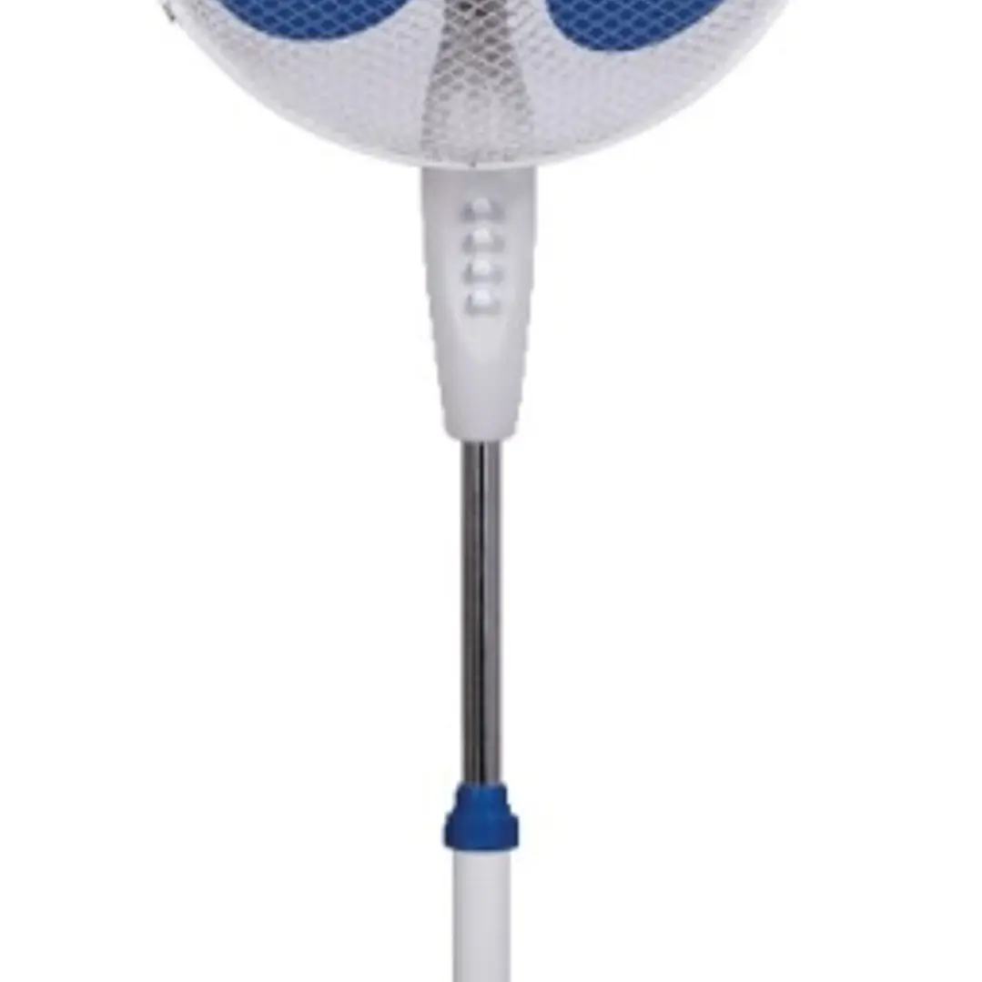Avant Ventilador de Pie 45W 3 Aspas - 3 Velocidades - Altura Regulable - Funcion Oscilante - Cabezal Inclinable - Color Blanco 1