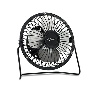 Avant Ventilador de Mesa USB de 10cm - Cable 1m - Color Negro