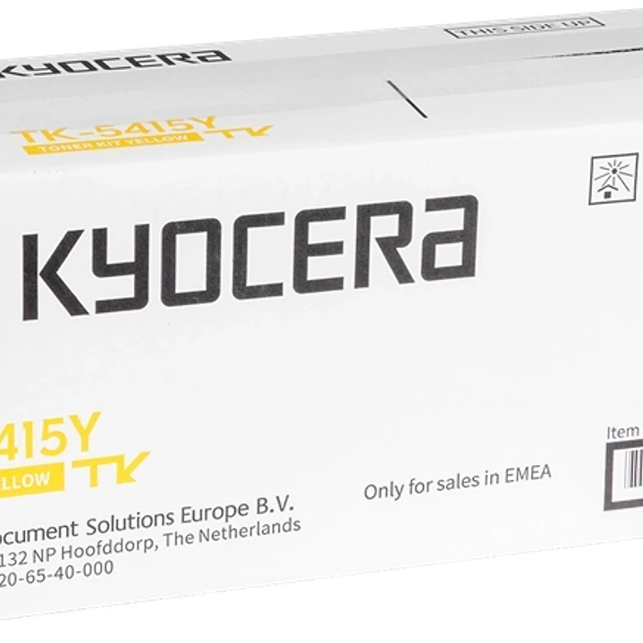 Kyocera TK5415 Amarillo Cartucho de Toner Original - 1T02Z7ANL0/TK5415Y 1