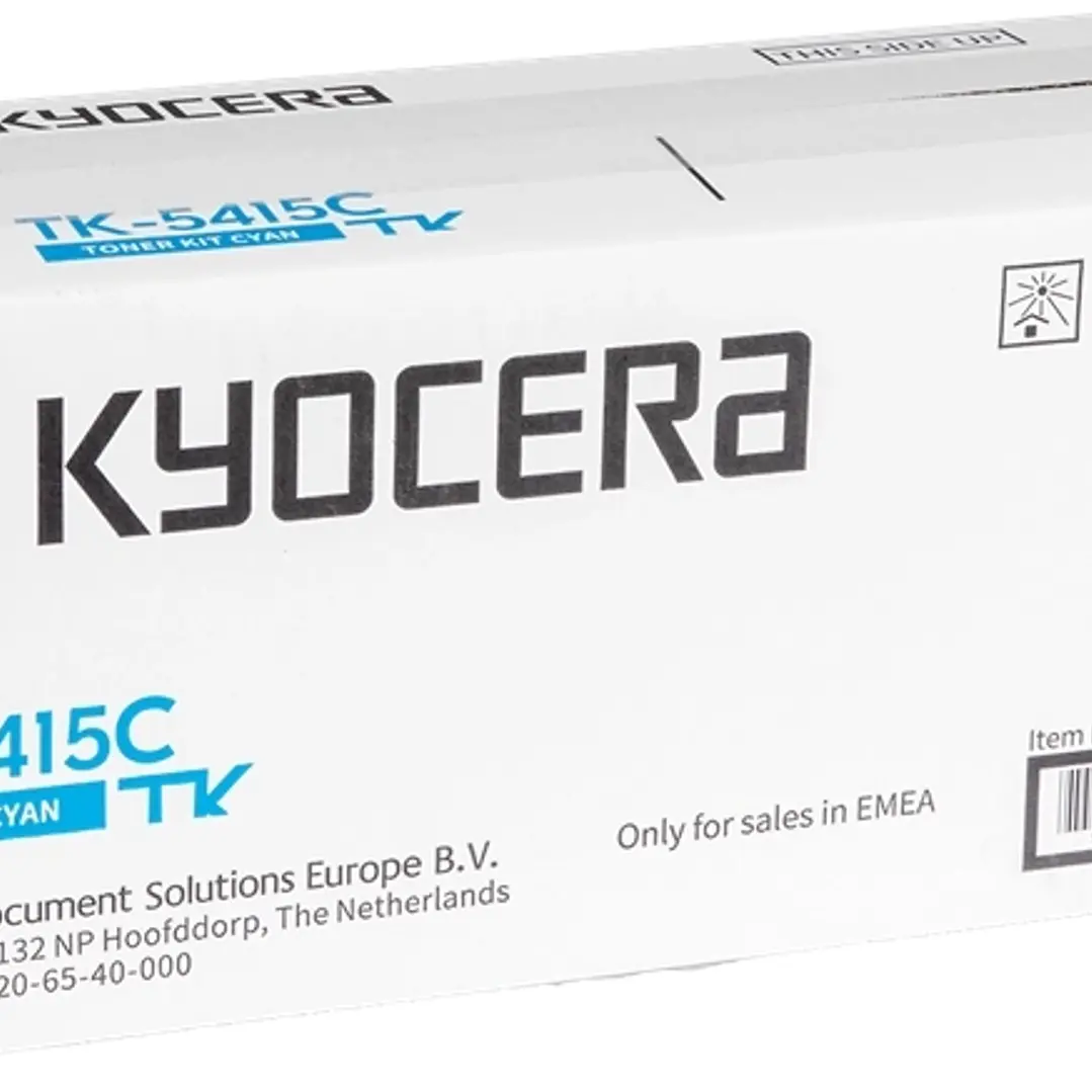 Kyocera TK5415 Cyan Cartucho de Toner Original - 1T02Z7CNL0/TK5415C 1