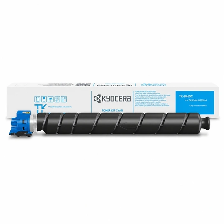Kyocera TK8465 Cyan Cartucho de Toner Original - 1T0C2LCNL0/TK8465C 1