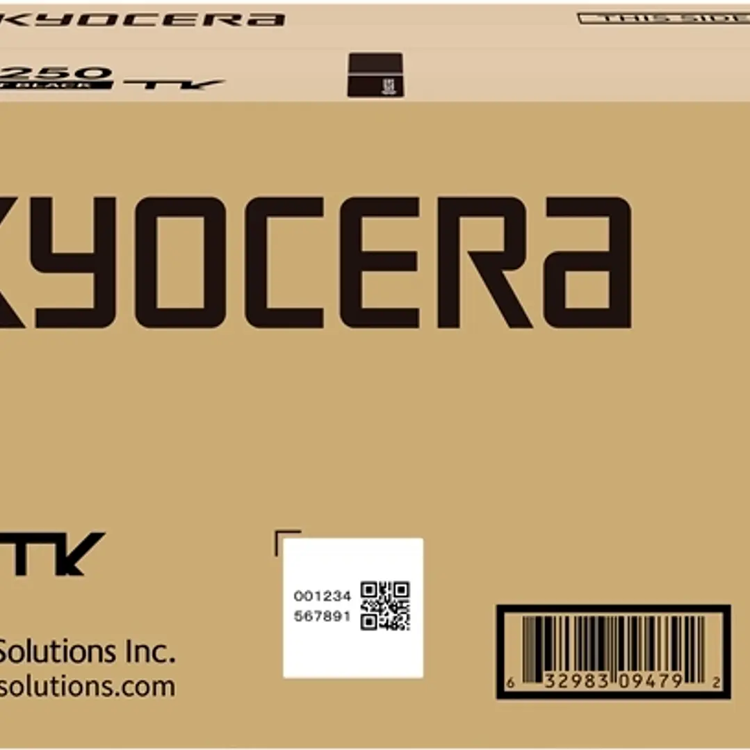 Kyocera TK1250 Negro Cartucho de Toner Original - 1T0C3H0NL0 1