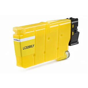 Brother LC528XL Amarillo Cartucho de Tinta Pigmentada Generico - Reemplaza LC528XLY