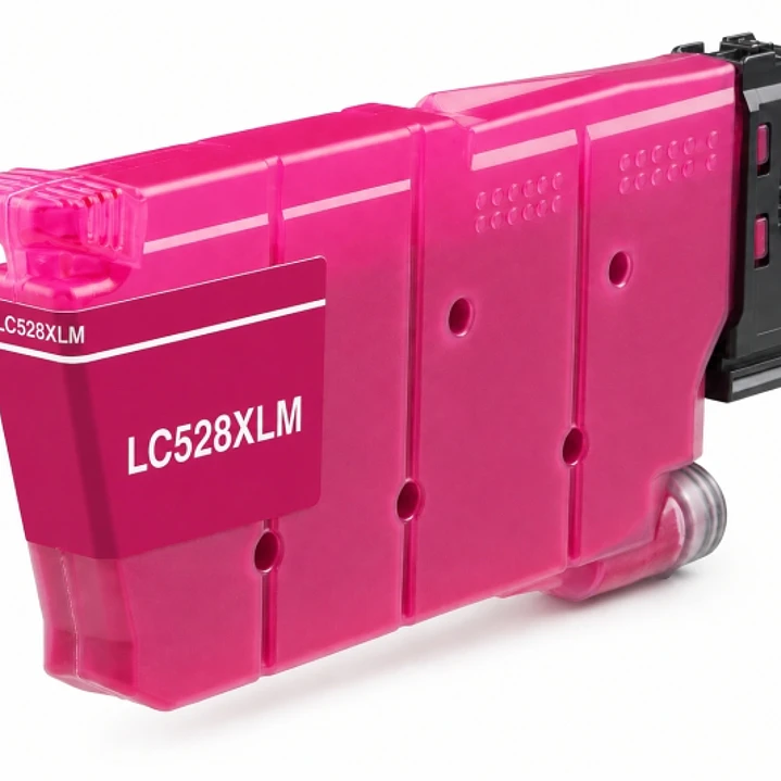 Brother LC528XL Magenta Cartucho de Tinta Pigmentada Generico - Reemplaza LC528XLM 1