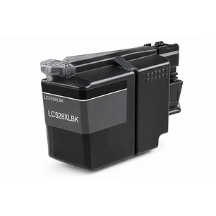 Brother LC528XL Negro Cartucho de Tinta Pigmentada Generico - Reemplaza LC528XLBK
