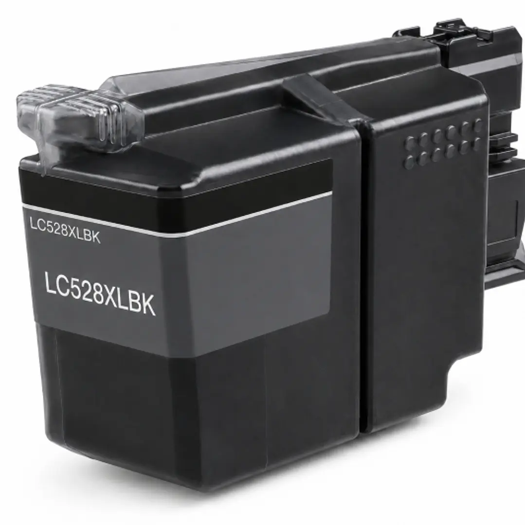 Brother LC528XL Negro Cartucho de Tinta Pigmentada Generico - Reemplaza LC528XLBK 1