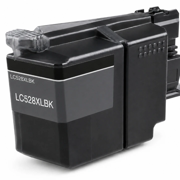 Brother LC528XL Negro Cartucho de Tinta Pigmentada Generico - Reemplaza LC528XLBK 1