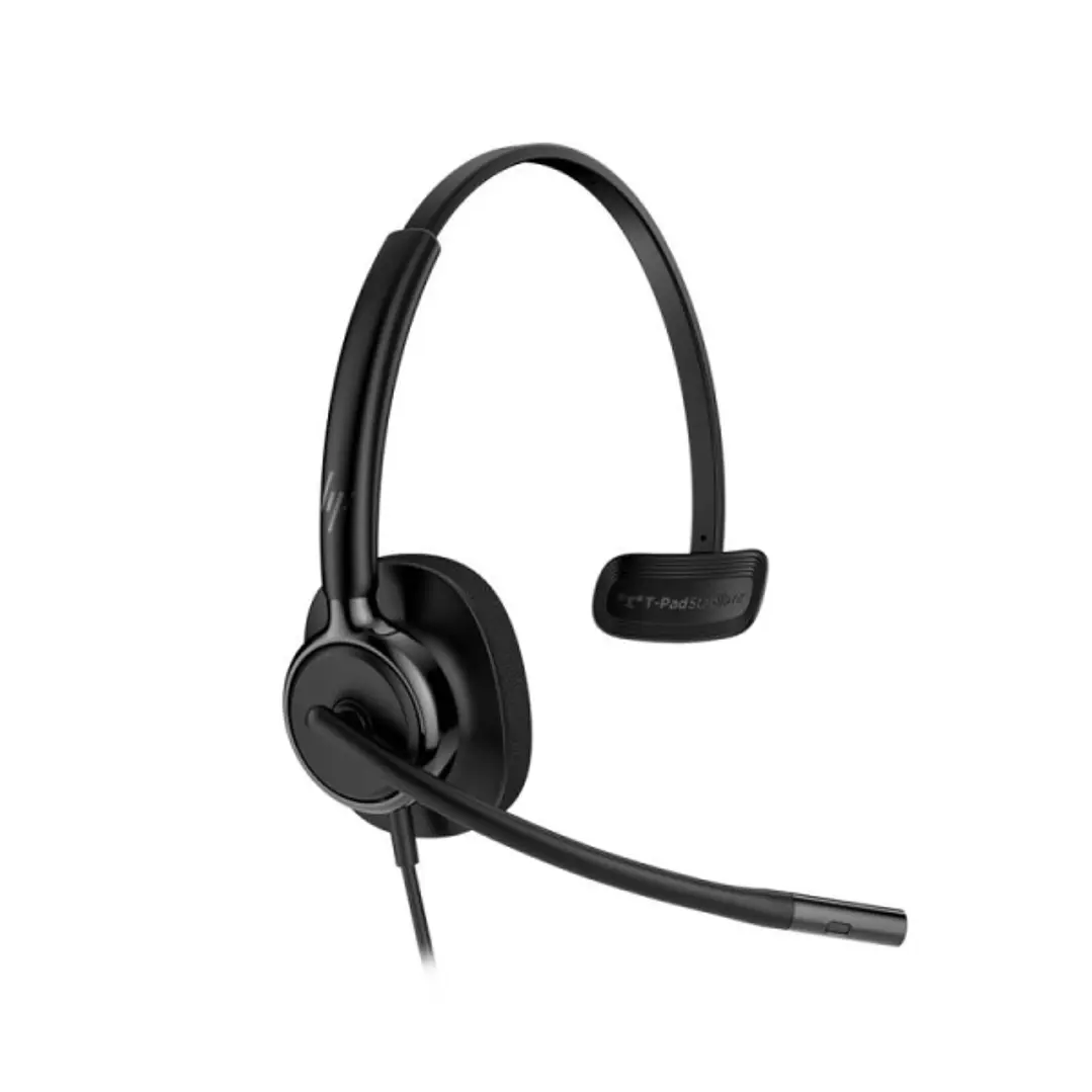 HP Poly Mission 415 Classic Auricular Monoaural con Microfono - Almohadilla Acolchada - Controles en Cable 1