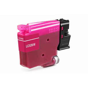 Brother LC528 Magenta Cartucho de Tinta Pigmentada Generico - Reemplaza LC528M