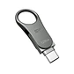 SP Lapiz USB C80 USB-C 3.2 128GB Dual Metalico - Miniatura 1