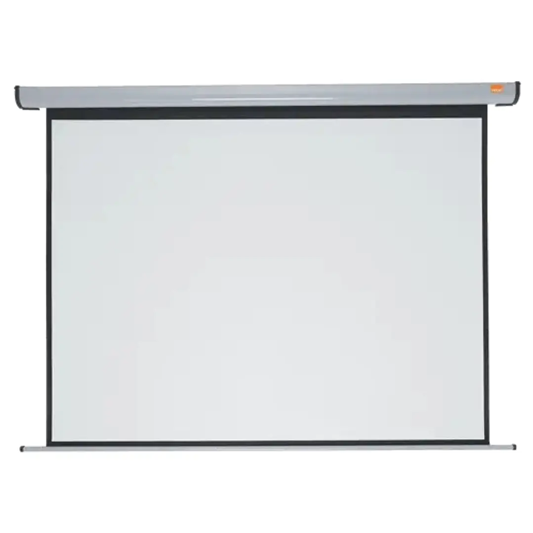 Nobo Pantalla de Proyeccion Electrica para Pared 1920x1440mm - Montaje en Pared - Control Remoto - Superficie Blanca Mate - Color Blanco 1