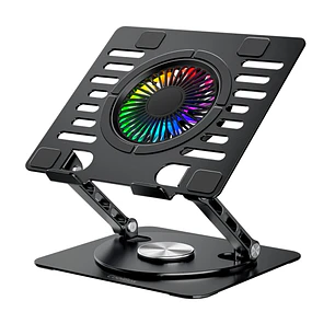 CoolBoox CoolAir RGB Soporte Elevador para Portatil de hasta 17