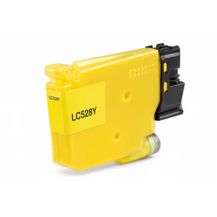 Brother LC528 Amarillo Cartucho de Tinta Pigmentada Generico - Reemplaza LC528Y
