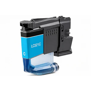 Brother LC521 Cyan Cartucho de Tinta Generico - Reemplaza LC521C