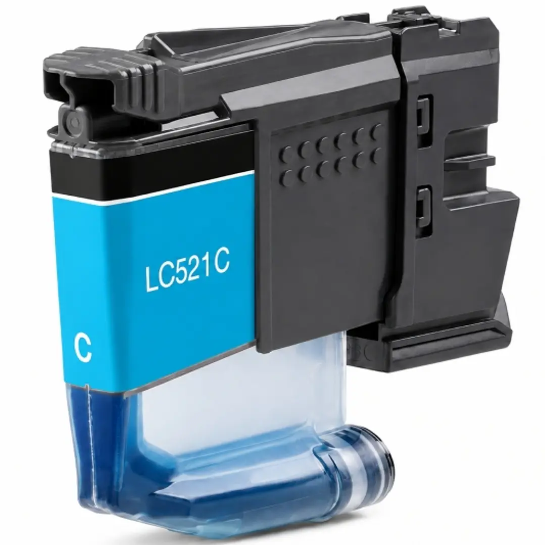 Brother LC521 Cyan Cartucho de Tinta Generico - Reemplaza LC521C 1