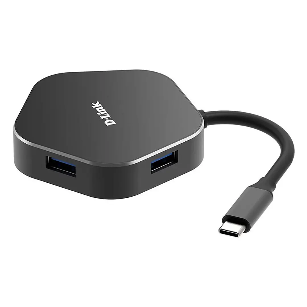D-Link DUB-M420 Hub USB-C 4en1 HDMI/2USB 3.0/USB-C 1