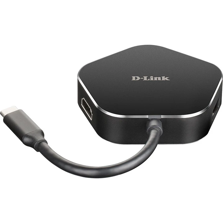 D-Link DUB-M420 Hub USB-C 4en1 HDMI/2USB 3.0/USB-C 2