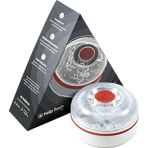 Help Flash IoT Baliza de Señalizacion de Emergencia V16 Conectada con DGT - Proteccion IP54 - Datos hasta Enero 2038