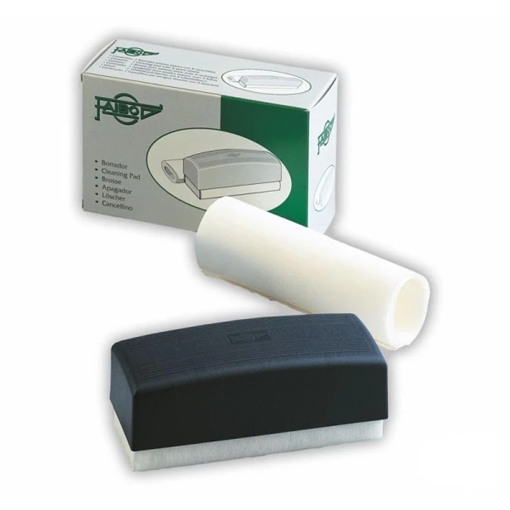 Faibo Borrador para Pizarra Blanca Magnetico - Con 5 Hojas Intercambiables - Con Empuñadura de Plastico 1