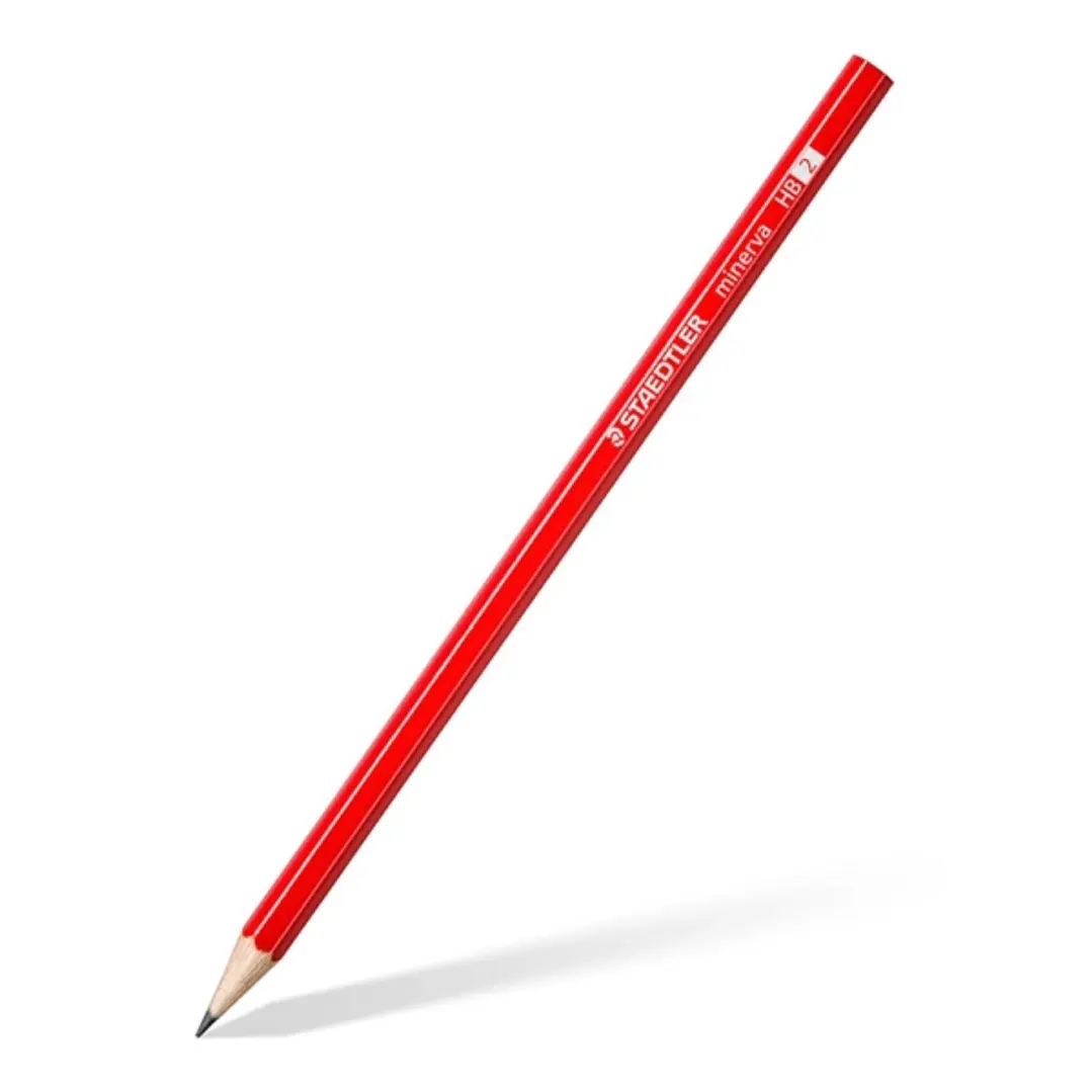 Staedtler Minerva Lapiz de Grafito Hexagonal HB - Madera de Bosques Sostenibles - Para Escribir y Dibujar 1