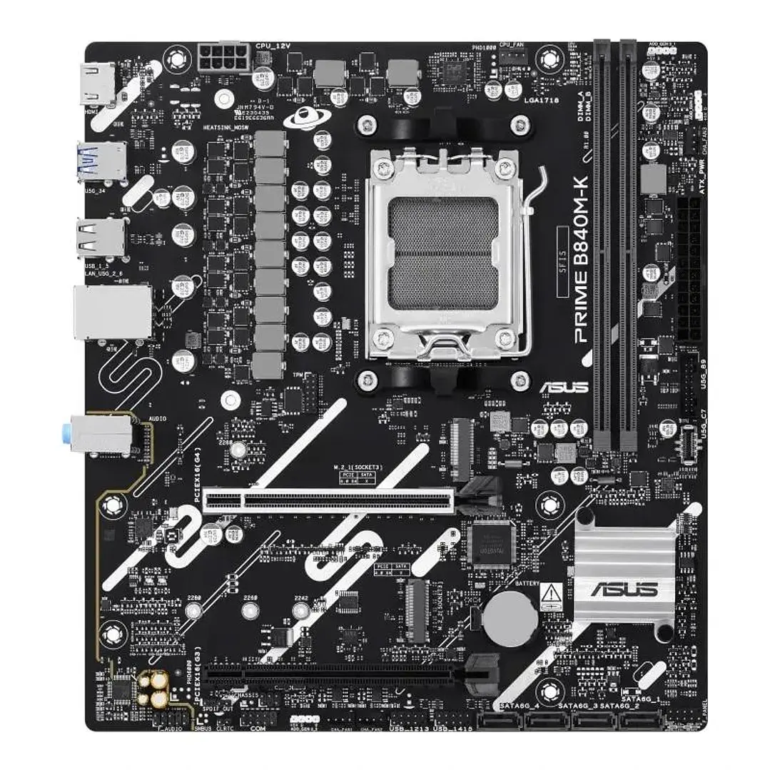 ASUS PLACA BASE PRIME B840M-K mATX AM5 2