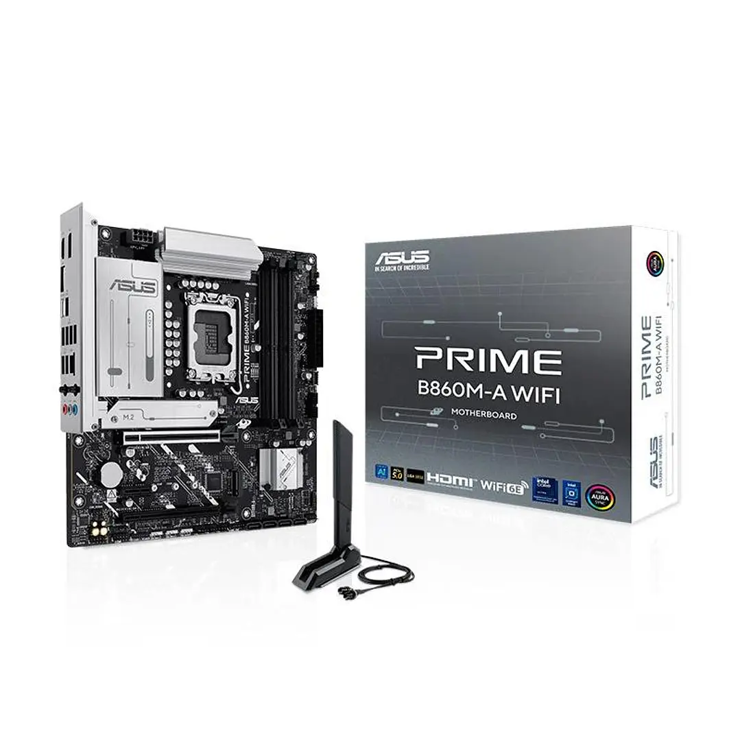 ASUS PLACA BASE PRIME B860M-A WIFI mATX 1851 4