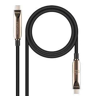 Nanocable Cable USB3.2 Gen2x1 AOC 60W 8K, 5m