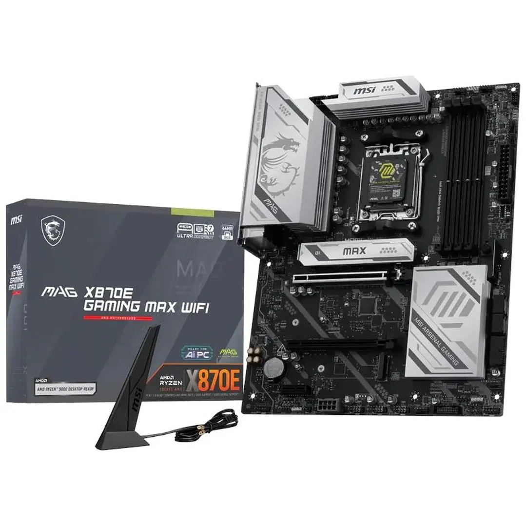 MSI Placa Base MAG X870E GAMING PLUS MAX WIFI ATX 1