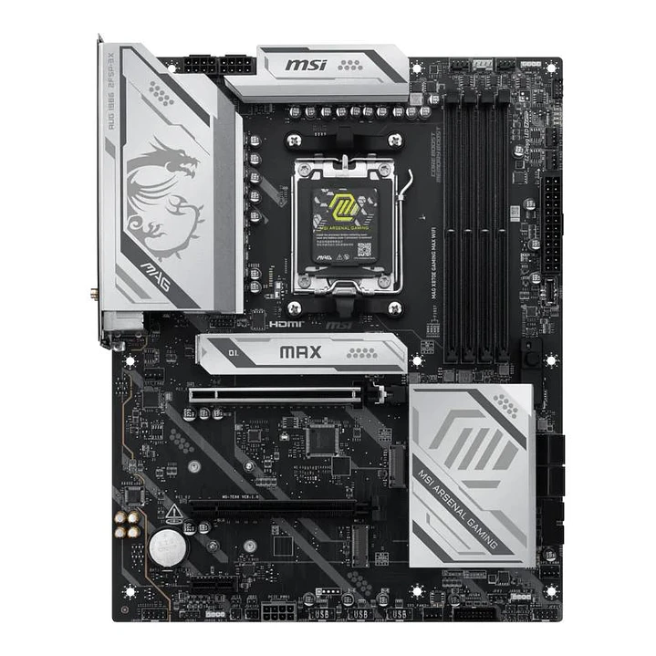 MSI Placa Base MAG X870E GAMING PLUS MAX WIFI ATX 2