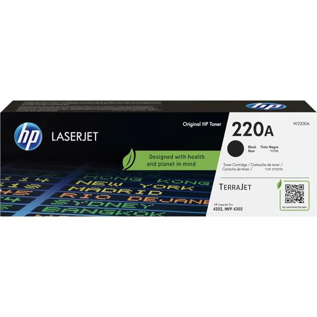 HP Tóner 220A Negro 1