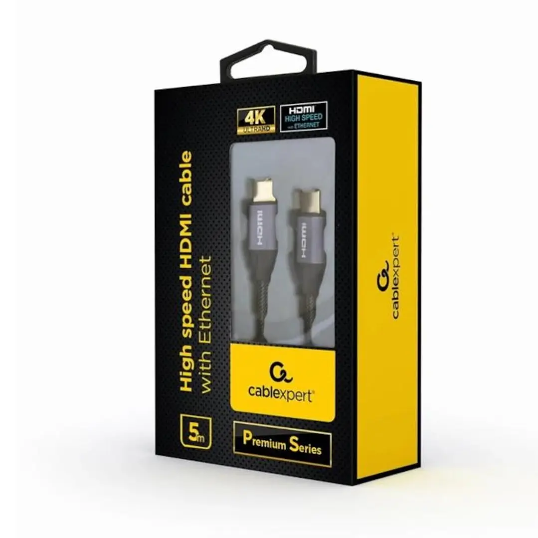 Gembird Cable HDMI de alta velocidad Ethernet 5m 1