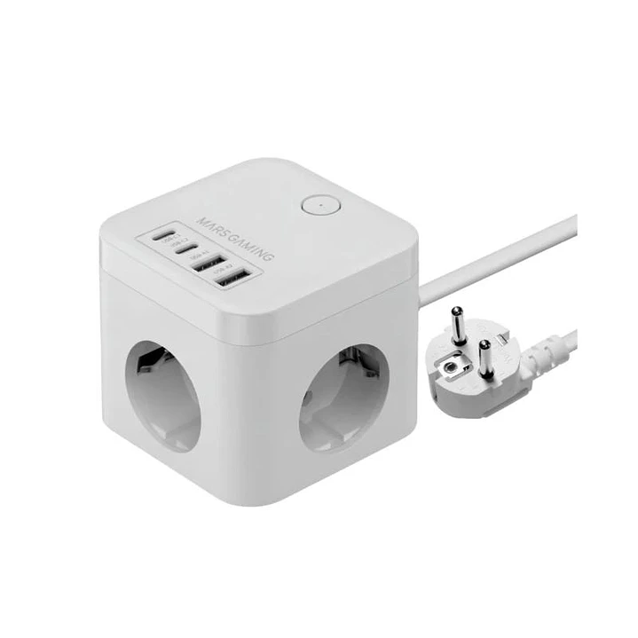 MARS GAMING REGLETA CUBO 35W Gan Blanco 1