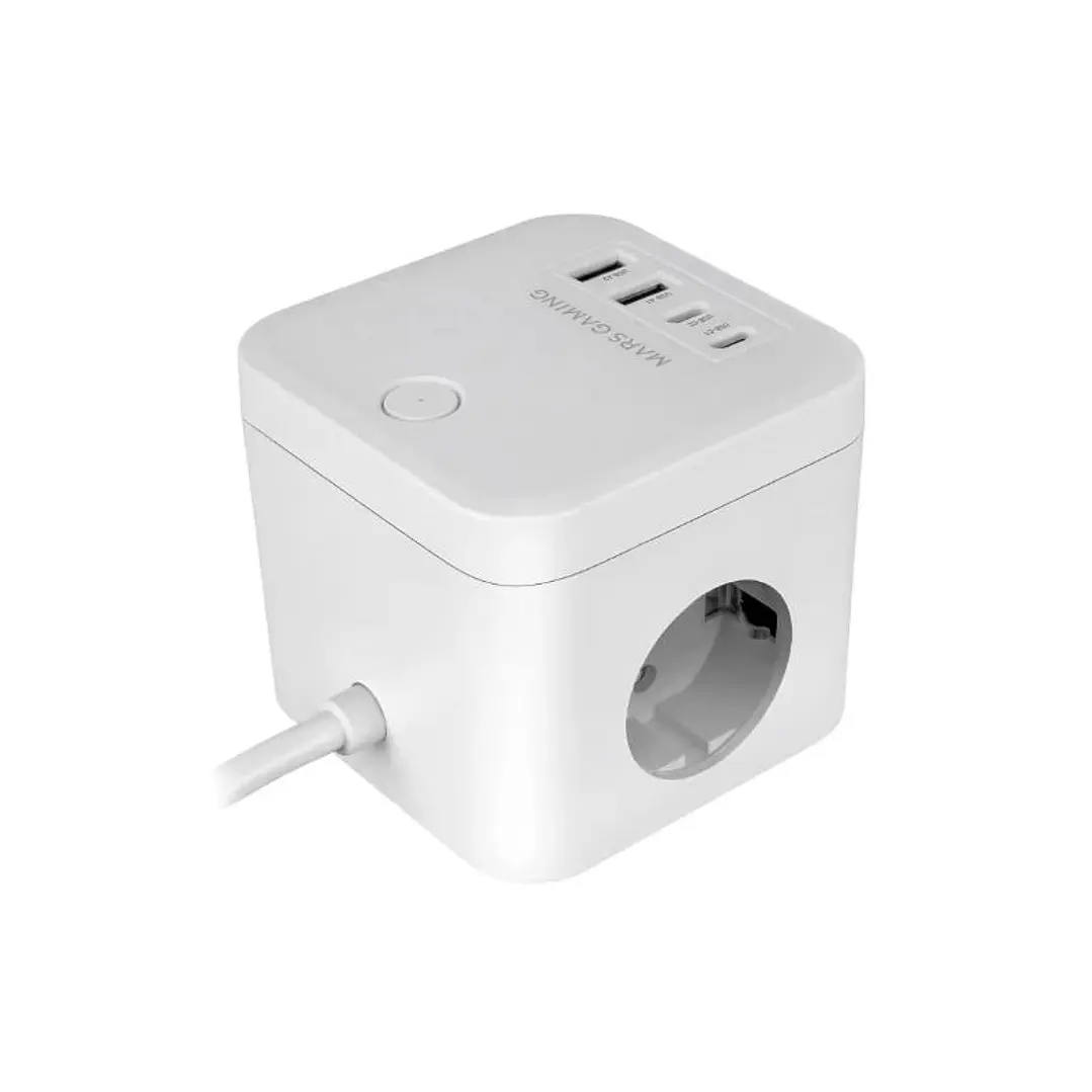 MARS GAMING REGLETA CUBO 35W Gan Blanco 2