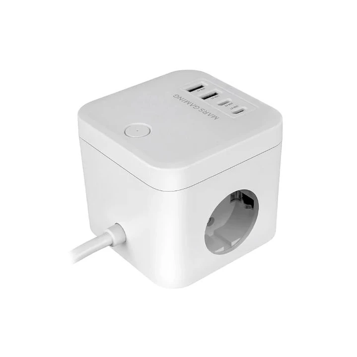 MARS GAMING REGLETA CUBO 35W Gan Blanco 2
