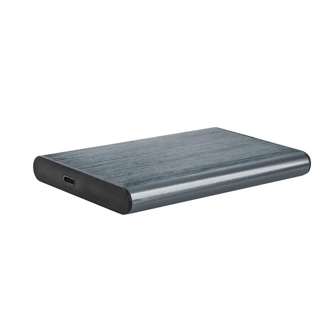 Gembird Caja USB 3.1 2.5 '' USB-C Alum.Cepill Gris 1