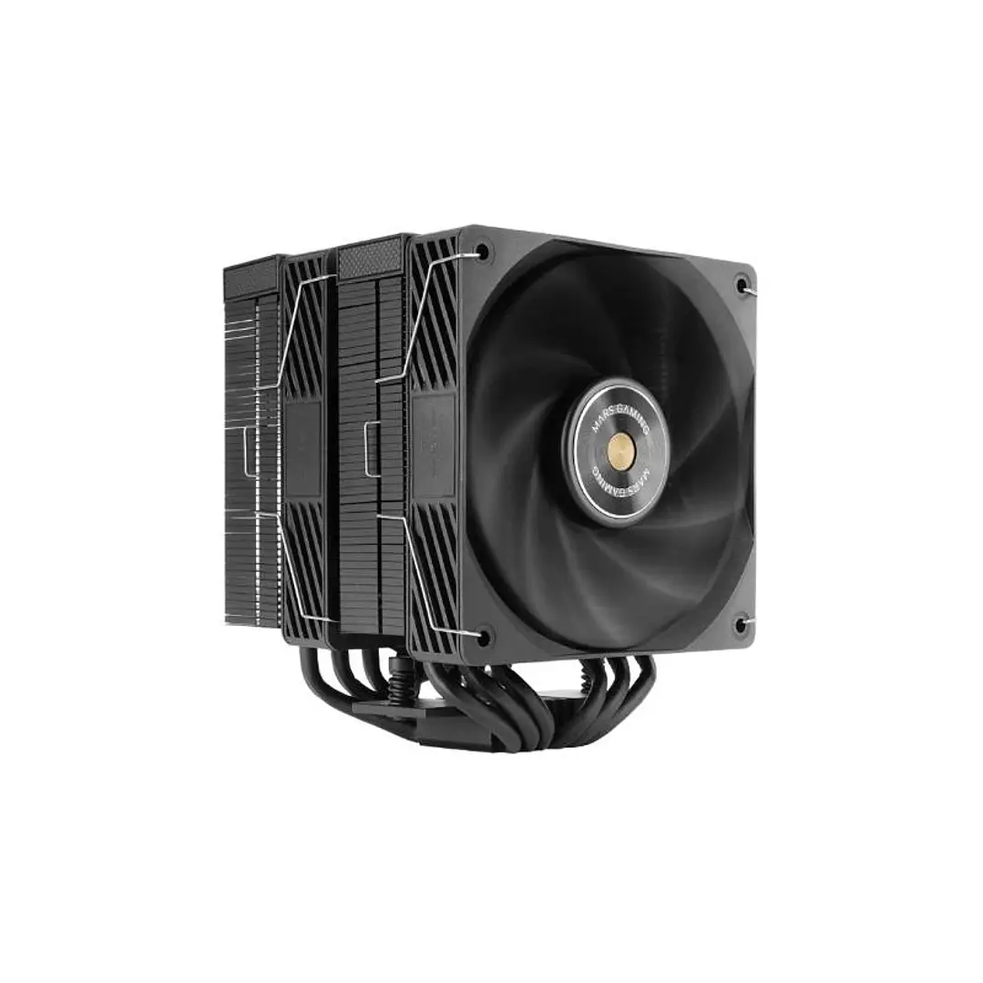 MARS GAMING Ventilador CPU Doble FDB Negro 1