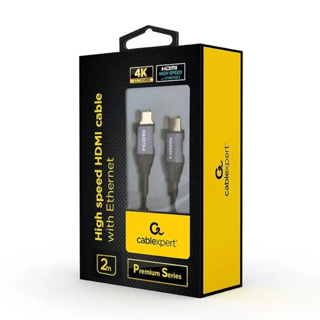 Gembird Cable HDMI de alta velocidad Ethernet 2m 1