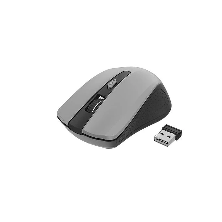 Gembird Ratón Óptico Inalámbr. 1600 DPI Negro/Gris 2