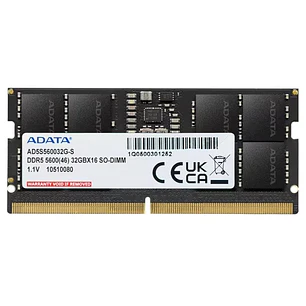 ADATA RAM AD5S560032G-S 32GB 5600Mhz DDR5 SODIMM