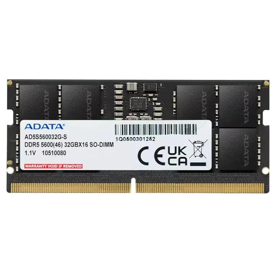 ADATA RAM AD5S560032G-S 32GB 5600Mhz DDR5 SODIMM 1