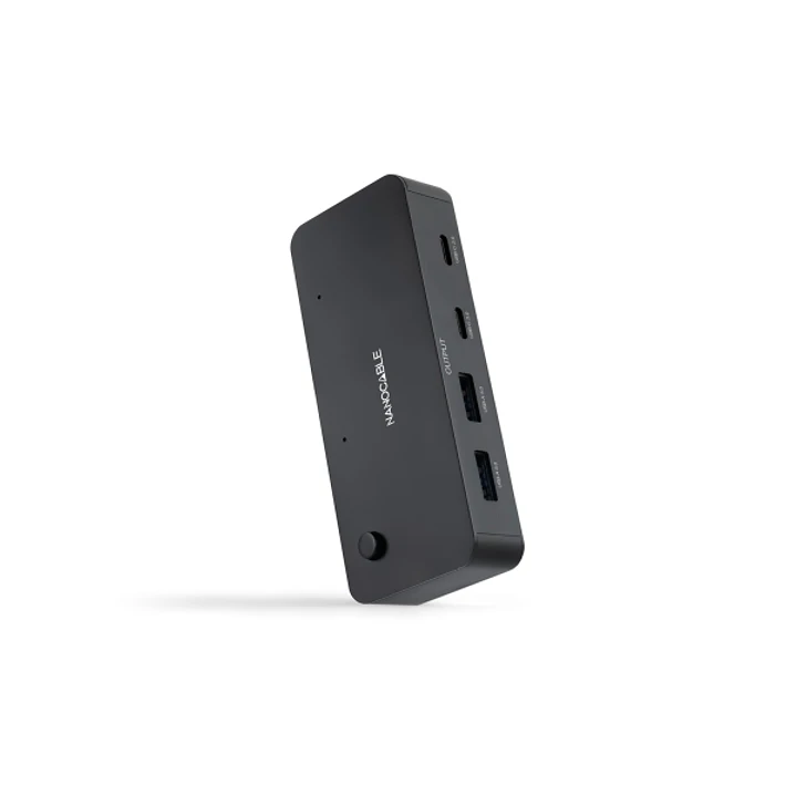 Nanocable Switch Conmutador 2xUSB 3.0 a 2xUSB-A 3.0 + 2xUSB-C - Color Negro 1