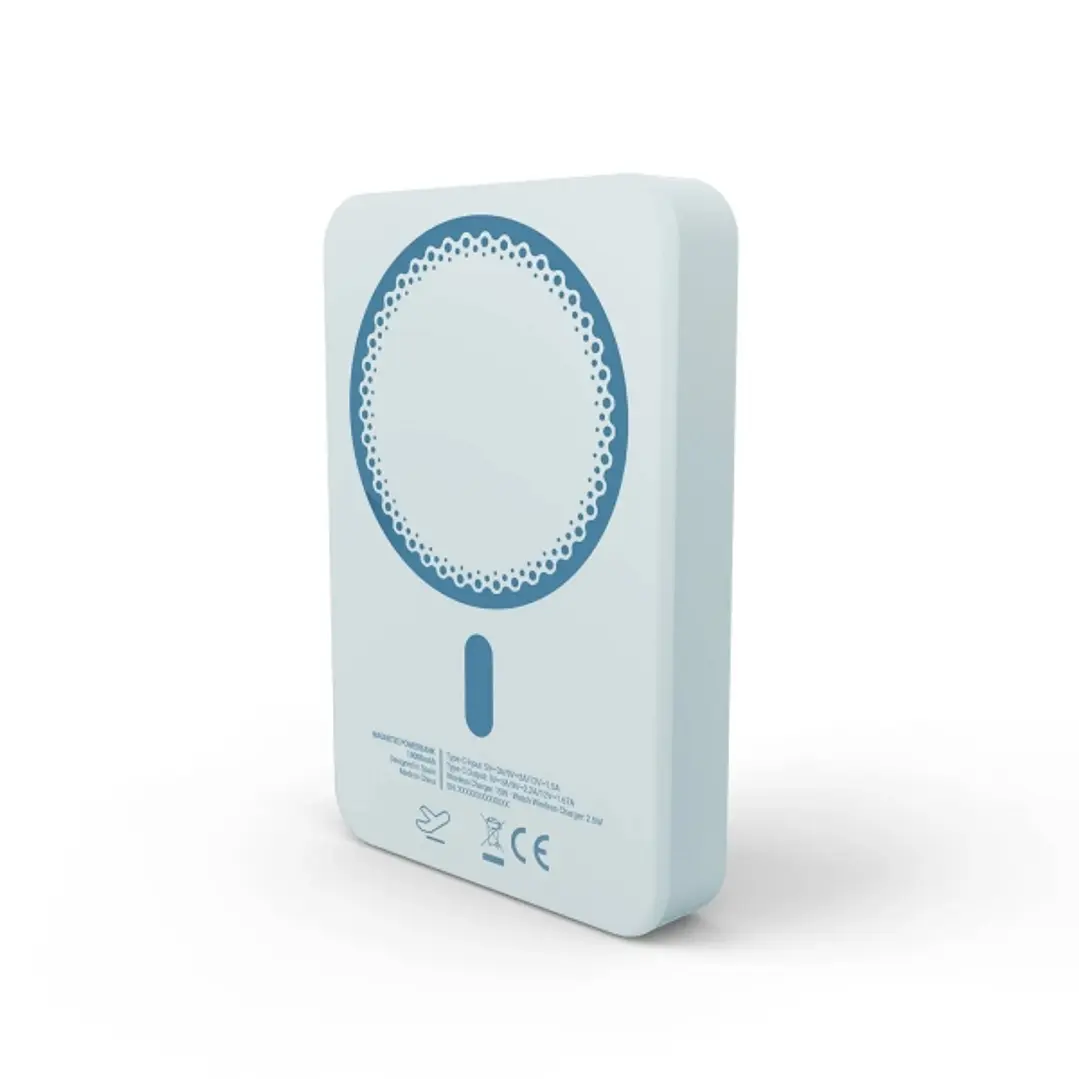 Energy Sistem Magnetic Powerbank Inalambrico Magnetico 10000 mAh - 15W Carga Inalambrica, 20W por Cable - Carga Inteligente y Rapida - Carga Simultane 1