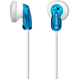 Sony MDR-E9LP Auiculares In?Ear con Cable - Iman de Neodimio - Conexion Jack 3,5mm - Cable 1,2m - Color Azul