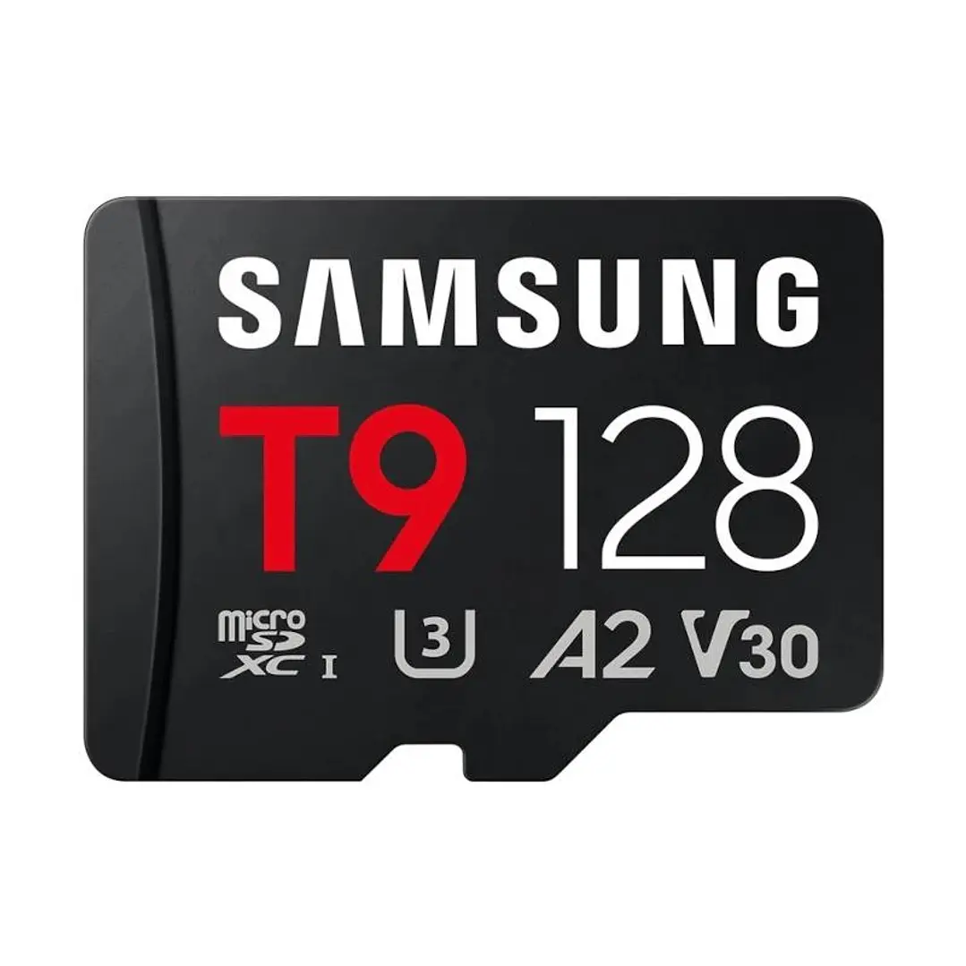 Samsung Micro SDXC T9 USD Reader 128GB Cl10 V30 1