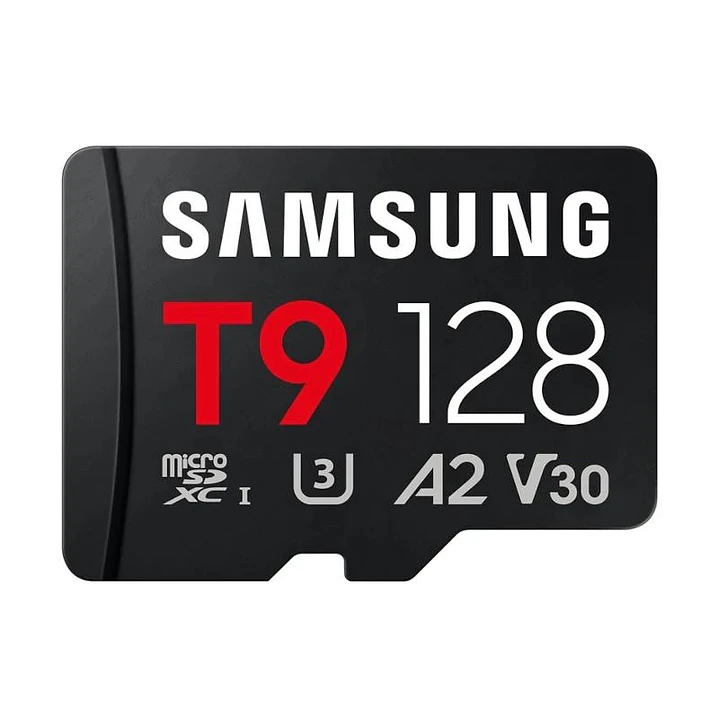 Samsung Micro SDXC T9 USD Reader 128GB Cl10 V30 1