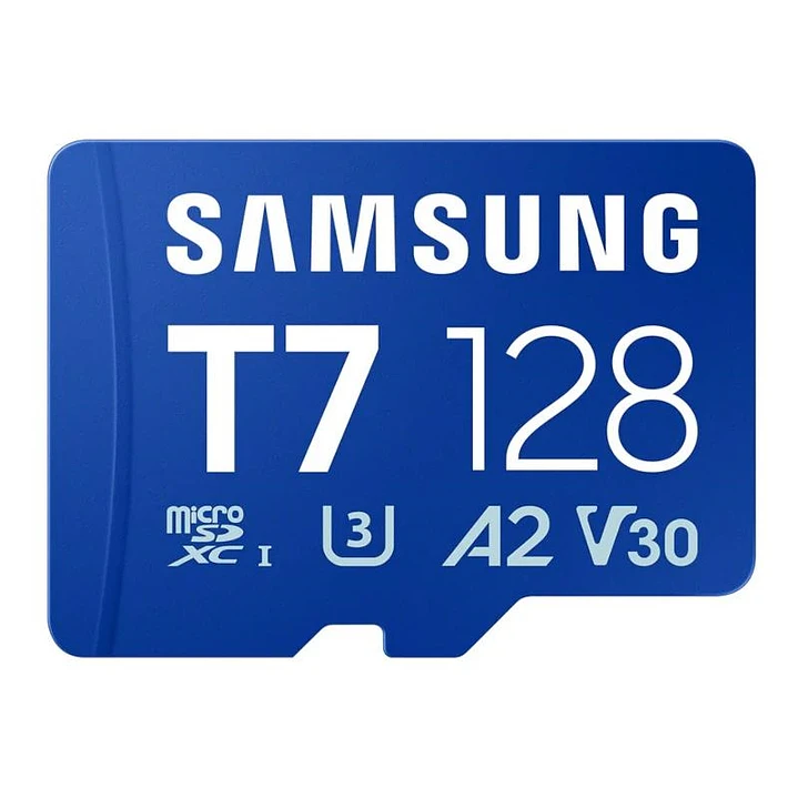 Samsung Micro SDXC T7 128GB clase10 U3 V30 A2 1