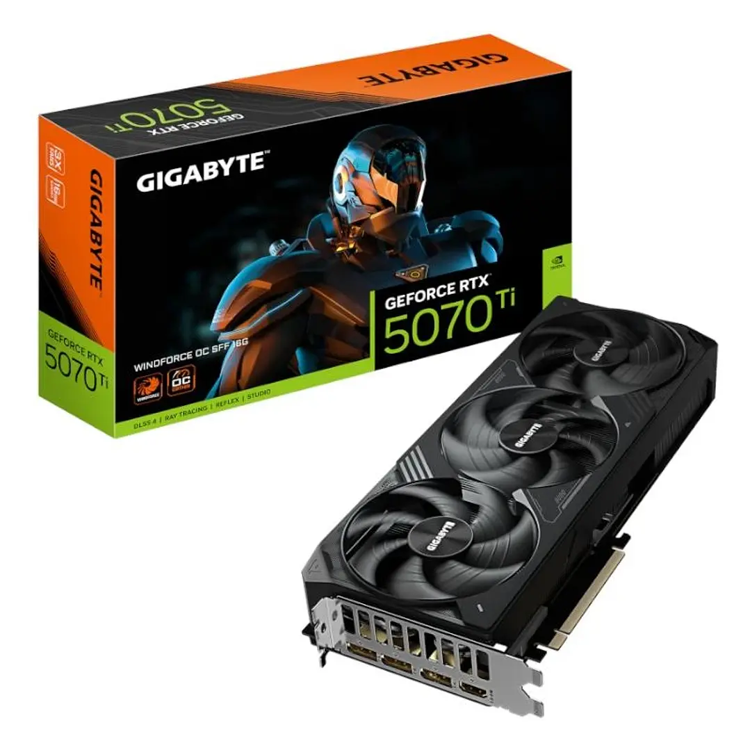 Gigabyte VGA NVIDIA RTX 5070 TI WF OC 16GB  DDR7 1