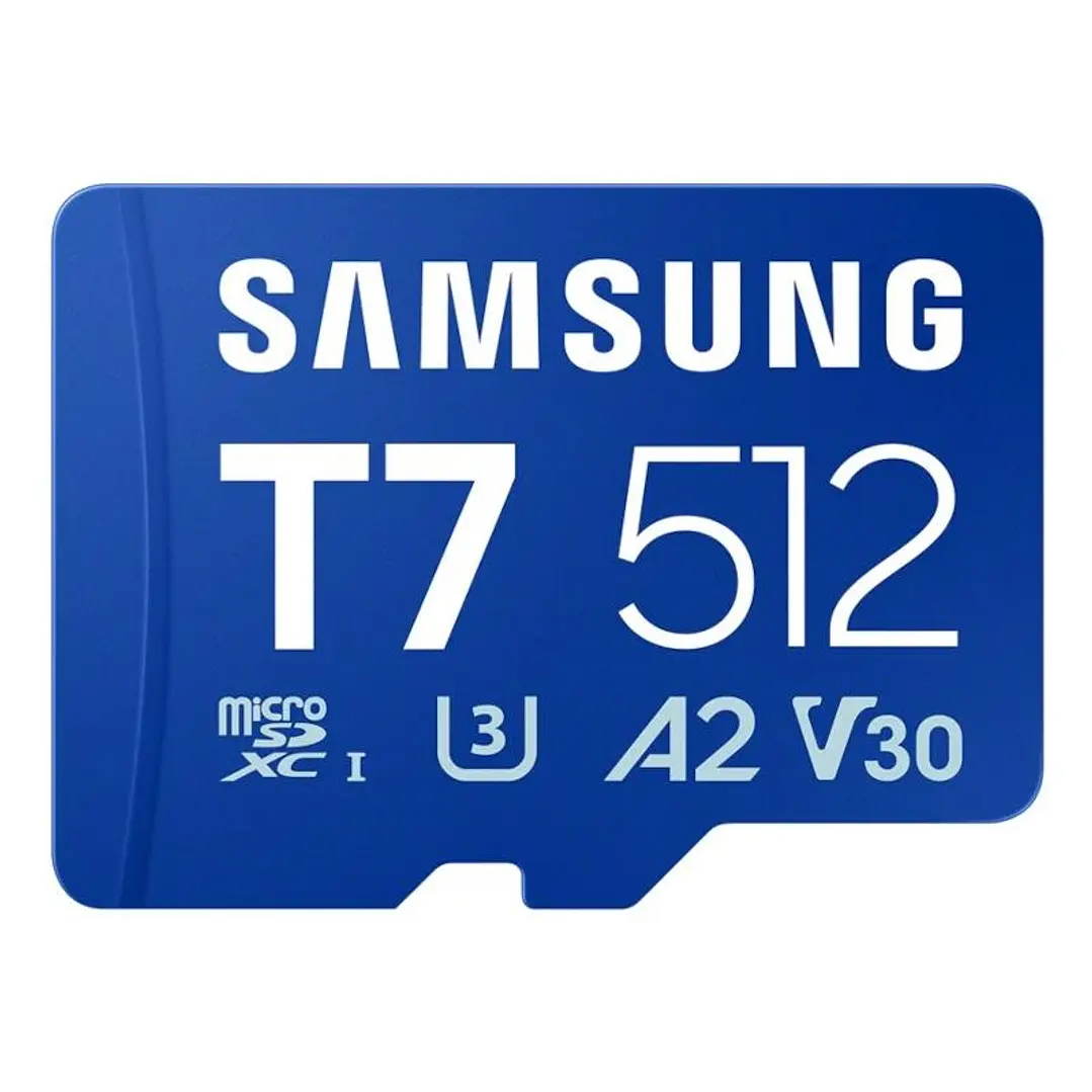 Samsung Micro SDXC T7 512GB clase10 U3 V30 A2 1