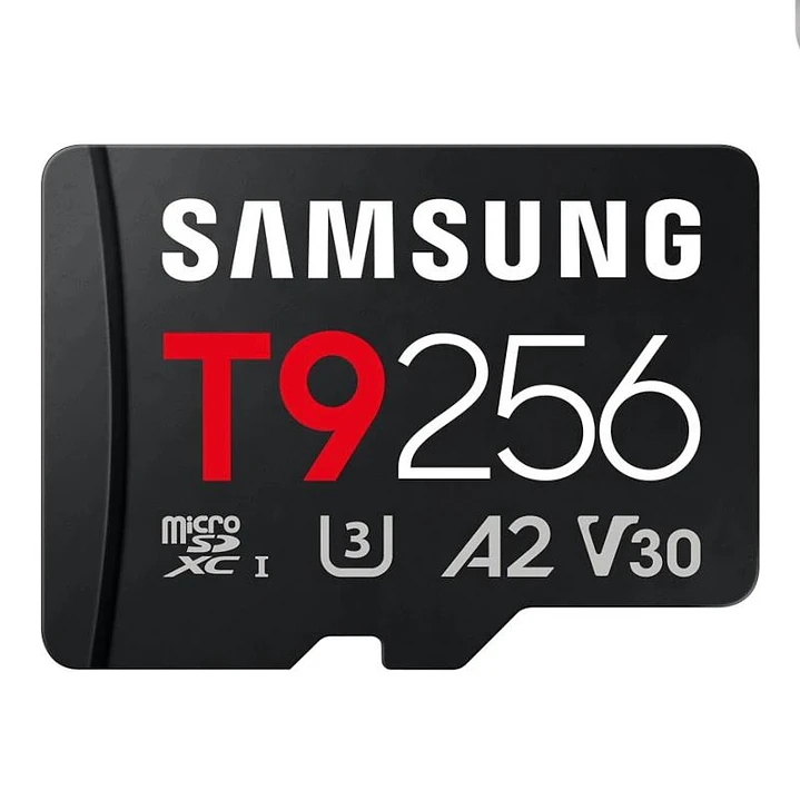 Samsung Micro SDXC T9 USD Reader 256GB Cl10 V30 1