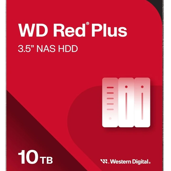 WD Red Plus Disco Duro Interno 3.5